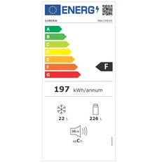 Gorenje RB615FEW5 egyajtós hűtőszekrény