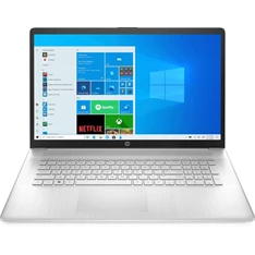 HP 17-cn0003nh laptop (17,3"FHD/Intel Core i3-1125G4/Int. VGA/8GB RAM/256GB/Win10) - ezüst