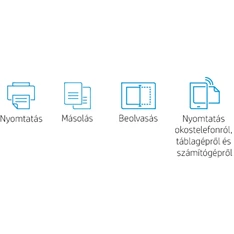 HP DeskJet 2720E tintasugaras multifunkciós Instant Ink ready nyomtató