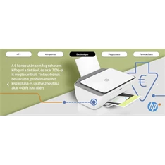 HP DeskJet 2720E tintasugaras multifunkciós Instant Ink ready nyomtató