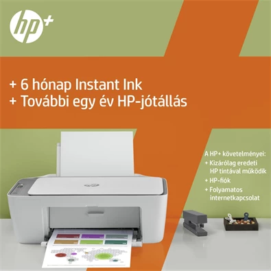 HP DeskJet 2720E tintasugaras multifunkciós Instant Ink ready nyomtató