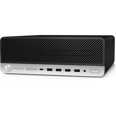 HP ProDesk 600 G4 SFF PC /i3-8100/8GB/256GB SSD/Win11 Pro/fekete asztali számítógép