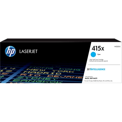 HP W2031X (415X)  cián nagykapcítású toner