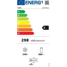 Haier HB17FPAAA négyajtós hűtőszekrény