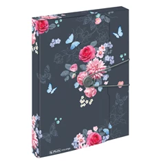 Herlitz Ladylike Flower Easy Orga To Go A4 PP füzetbox