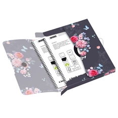 Herlitz Ladylike Flower Easy Orga To Go A4 PP füzetbox