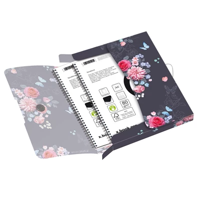 Herlitz Ladylike Flower Easy Orga To Go A4 PP füzetbox