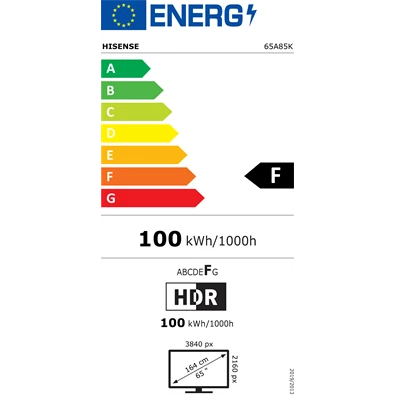 Hisense 65" 65A85K 4K UHD Smart OLED TV