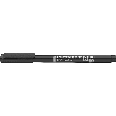 ICO OHP B 2-3mm fekete permanent marker