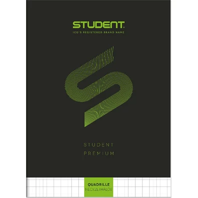 ICO Student Prémium A4 32lapos kockás füzet