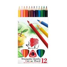 ICO Süni Jumbo háromszög alakú festett 12db-os színes ceruza készlet