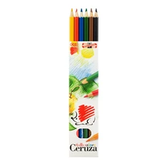 ICO Süni 6db-os színes ceruza készlet