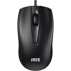 IRIS E-15 USB fekete egér