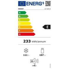 Indesit LI7 S2E W alulfagyasztós hűtőszekrény