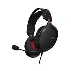 JVC GG-01BQ fekete vezetékes gamer headset