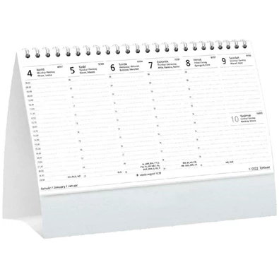 Kalendart 2024-es T055 álló asztali papír asztali naptár