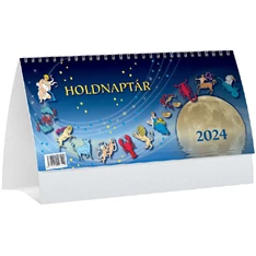 Kalendart 2024-es T059 holdnaptár asztali naptár