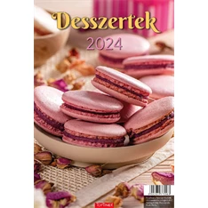 Kalendart 2024-es T094 desszertek falinaptár