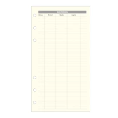 Kalendart Saturnus L365 költségtervező gyűrűs naptár kiegészítő