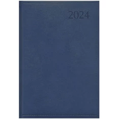Kalendart Traditional 2024-es T012 B6 heti beosztású kék határidőnapló