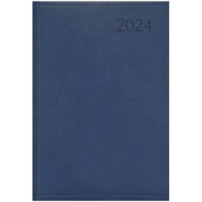 Kalendart Traditional 2024-es T012 B6 heti beosztású kék határidőnapló