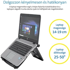 Kensington SmartFit® Easy Riser állítható magasságú notebook állvány