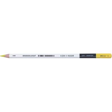 Koh-I-Noor 3411 D12 hengeres 7,5mm sárga szövegkiemelő ceruza