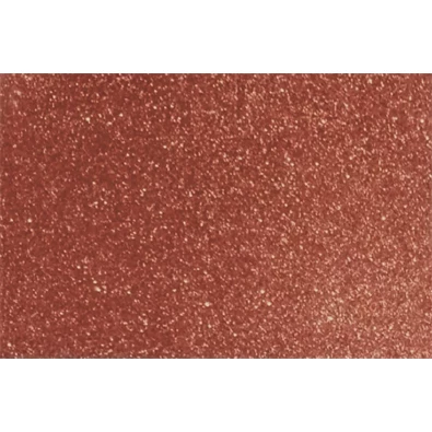 Kreatív 20x30cm öntapadós 2mm glitteres bronz dekorgumilap