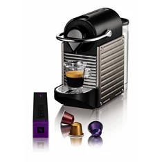 Krups XN304T10 Nespresso Pixie Electric titán kapszulás kávéfőző