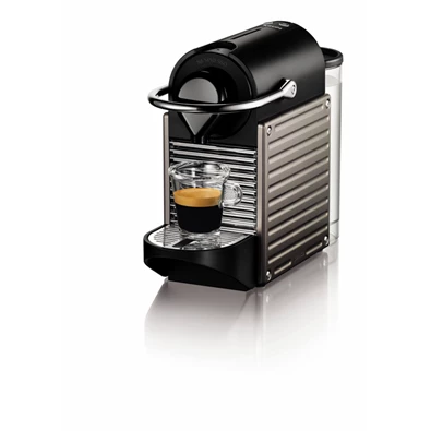 Krups XN304T10 Nespresso Pixie Electric titán kapszulás kávéfőző