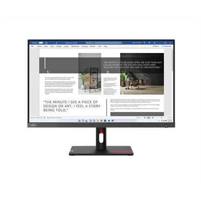 LENOVO 27" S27i-30 ThinkVision 63DFKAT4EU IPS monitor