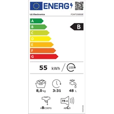 LG F2WT208S0E elöltöltős mosógép