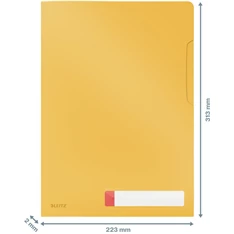 Leitz COSY Privacy A4 PP meleg sárga 3db/csomag genotherm