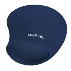 Logilink ID0027B géles csuklótámaszos kék egérpad