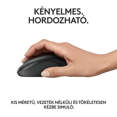 Logitech M240 Silent Bluetooth fekete egér