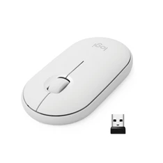 Logitech Pebble M350 Off-White vezeték nélküli BT egér