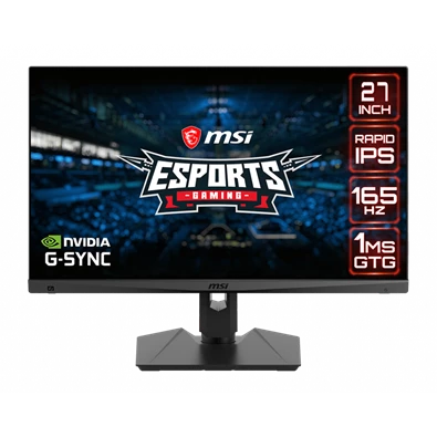 MSI 27" Optix MAG274QRF QD E2 WQHD IPS 180Hz Esport gamer monitor