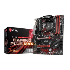 MSI B450 GAMING PLUS MAX AMD B450 AM4 ATX alaplap