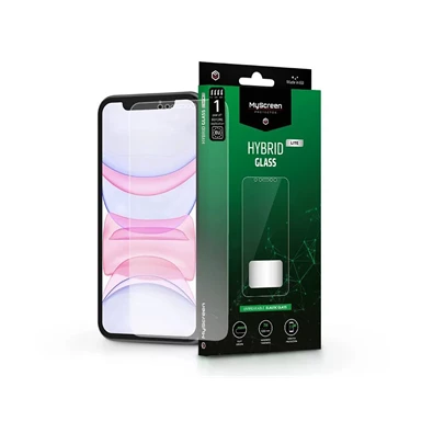 MSP LA-2096 Apple iPhone XR/11 rugalmas üveg képernyővédő fólia Hybrid Glass Lite