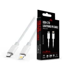 Maxlife TF-0138 Type-C - Lightning 2 m-es vezetékkel PD3.0 Cable - 20W adat- és töltőkábel