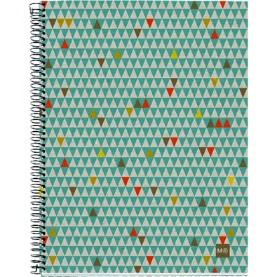 Miquelrius Ecotriangles A4 4x30lapos kockás spirálfüzet