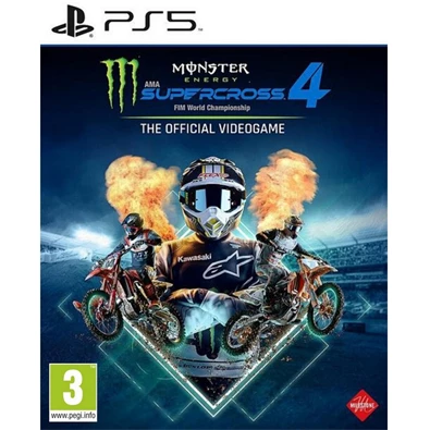 Monster Energy Supercross 4 PS5 játékszoftver