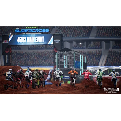 Monster Energy Supercross 5 PS4 játékszoftver