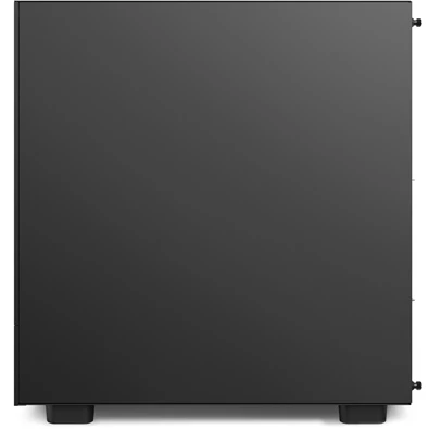 NZXT H5 Flow 2023 RGB All Black Edition Fekete (Táp nélküli) ablakos ATX ház