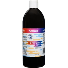 Nebulo 500ml-es fekete tempera festék