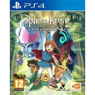 Ni No Kuni: Wrath of the White Witch Remastered PS4 játékszoftver