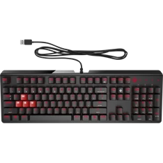 OMEN by HP Encoder Cherry MX Red fekete gamer billentyűzet