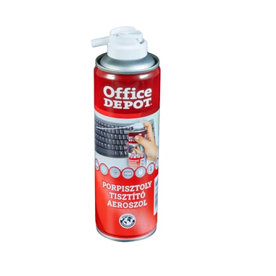 Office Depot 300 ml porpisztoly, tisztító aeroszol