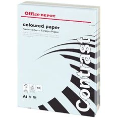 Office Depot A4 80g 50x10lapos vegyes színű másolópapír