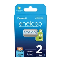 Panasonic Eneloop BK-3MCDE/2BE AA 2000mAh ceruza akku 2db/csomag